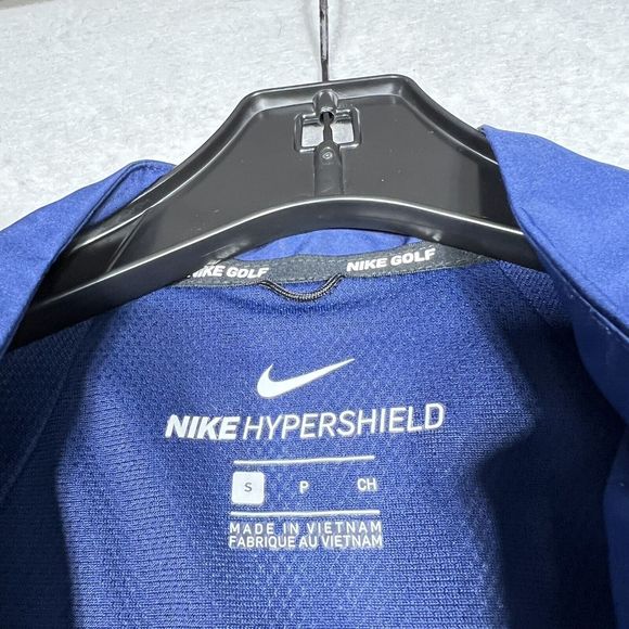 Nike Convertible Golf Jacket Men’s Small Blue Tokyo 2020 Hypershield Long Sleeve - Picture 11 of 15